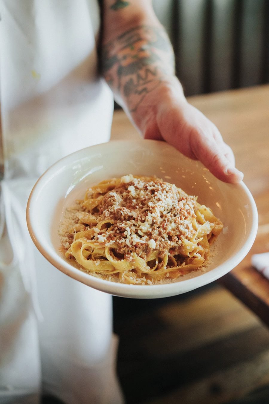 Tagliatelle al ragu at Mother & Sons.