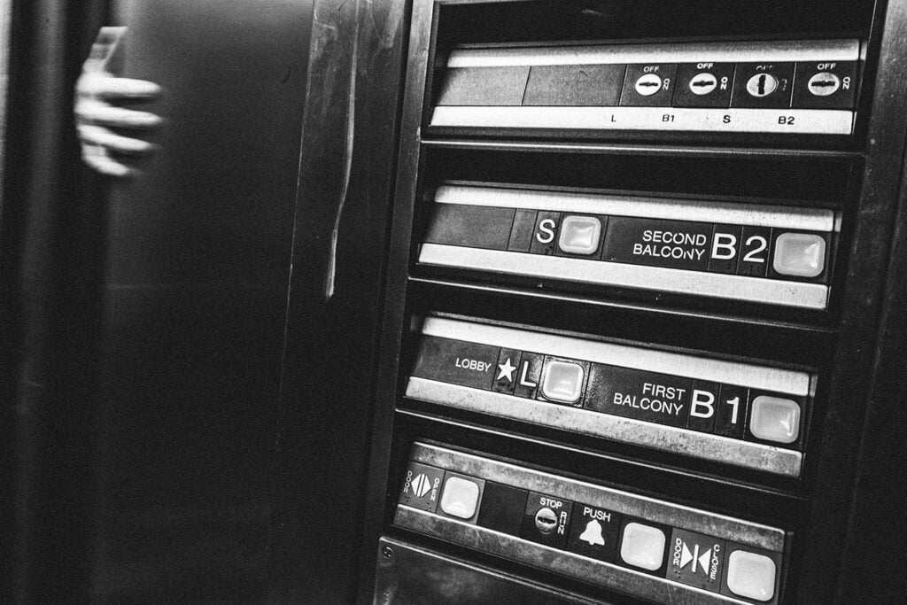 ghost haunts elevator