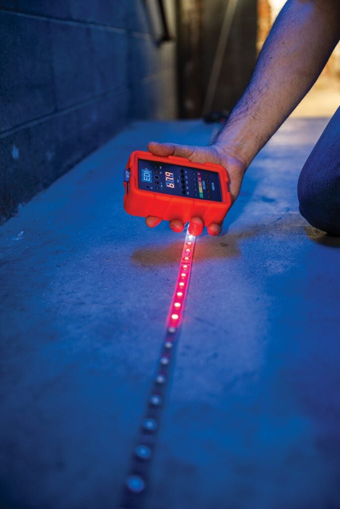 Ghost detecting device